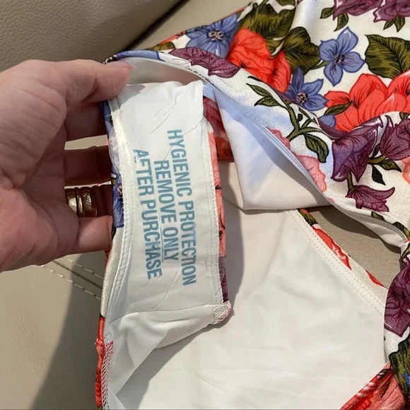 Zimmermann cut out floral swimsuit AU sz 1 - Picture 10 of 10